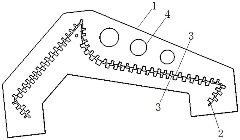 A kind of tooling and method for deposition calibration of ceramic matrix composite material parts