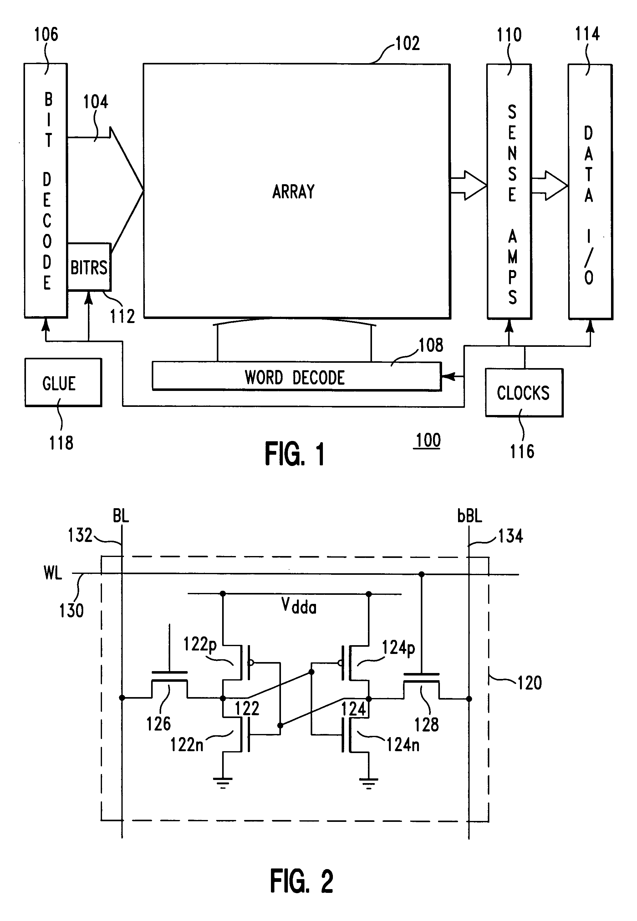 SRAM array with improved cell stability