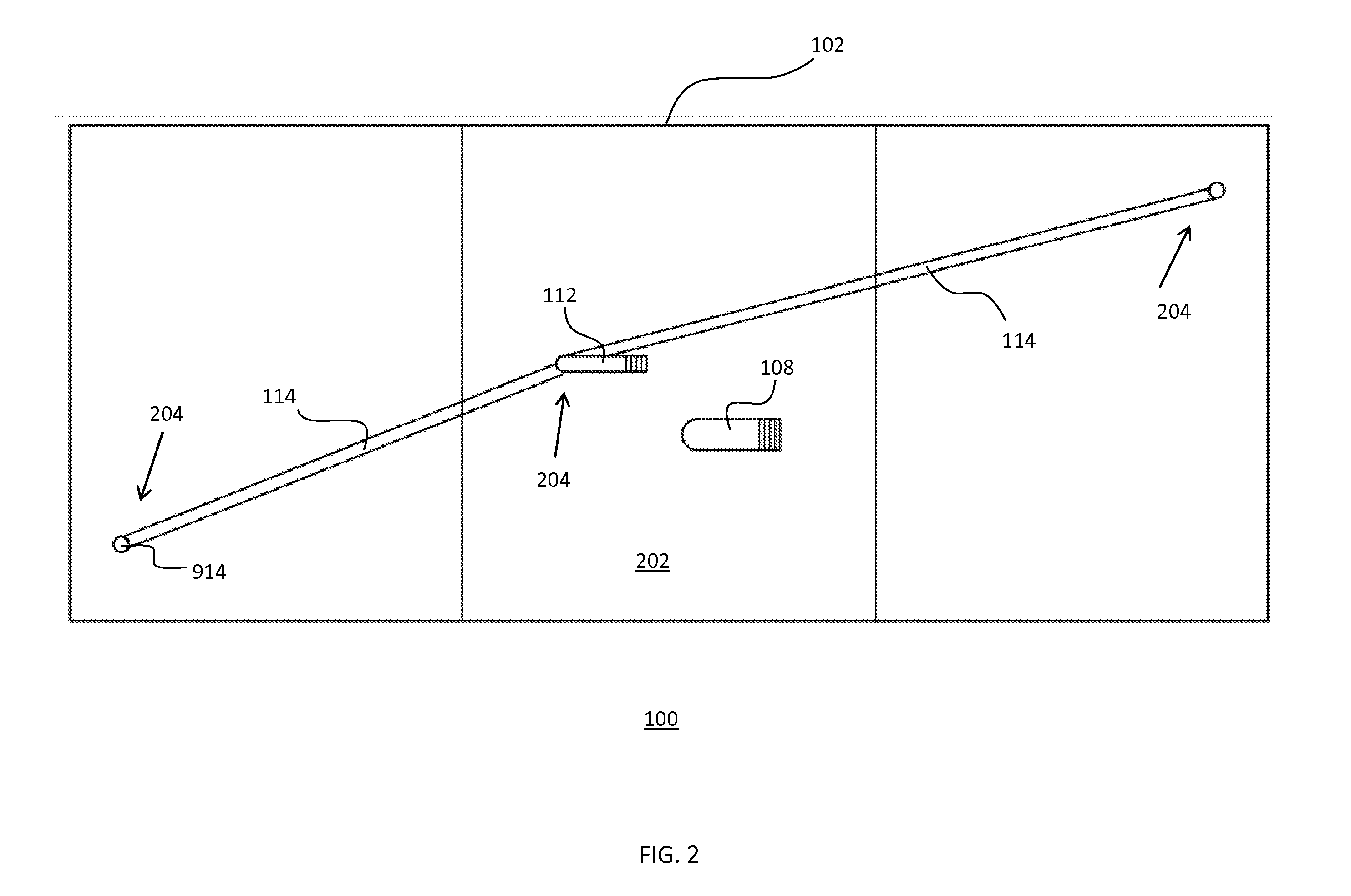 Fuel tank with internal evaporative emission system