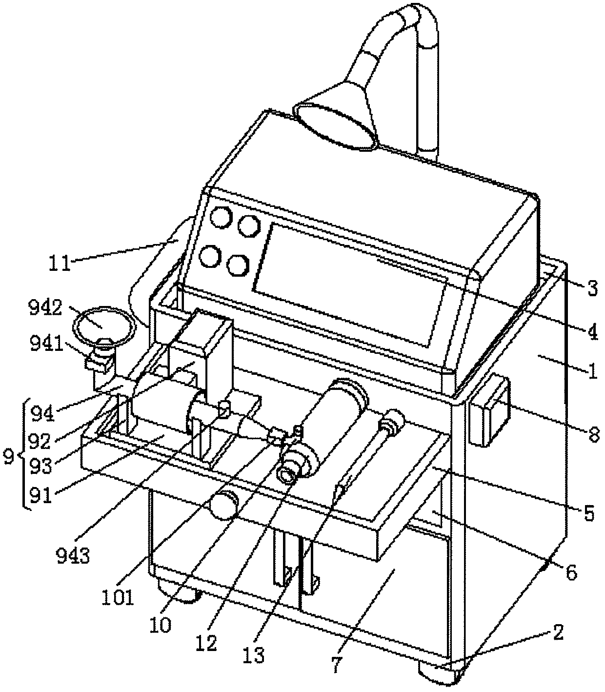 A kind of tumor local thermochemotherapy device