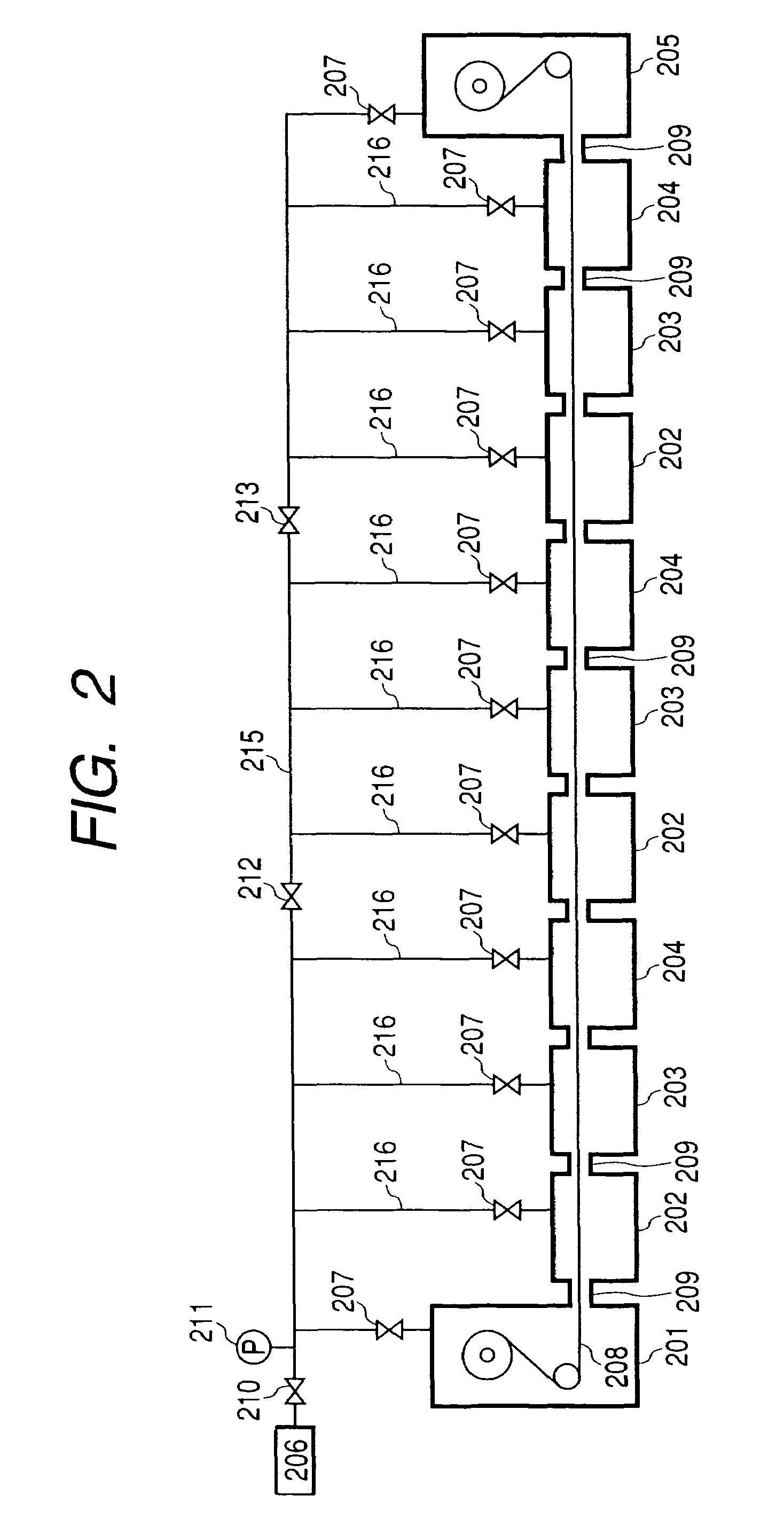 Apparatus and method for forming deposited film