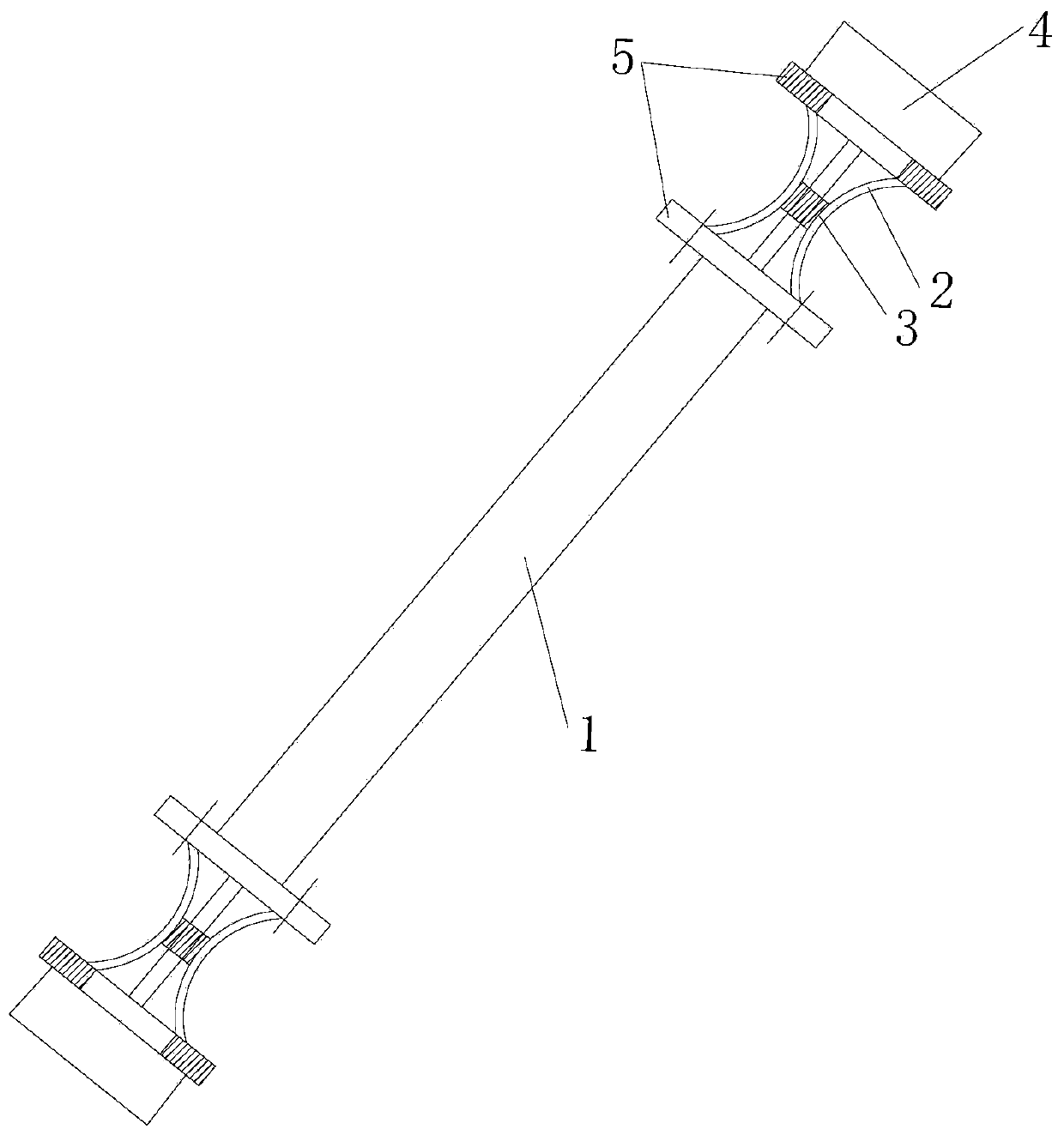 Steel structure stiffening device with damping effect