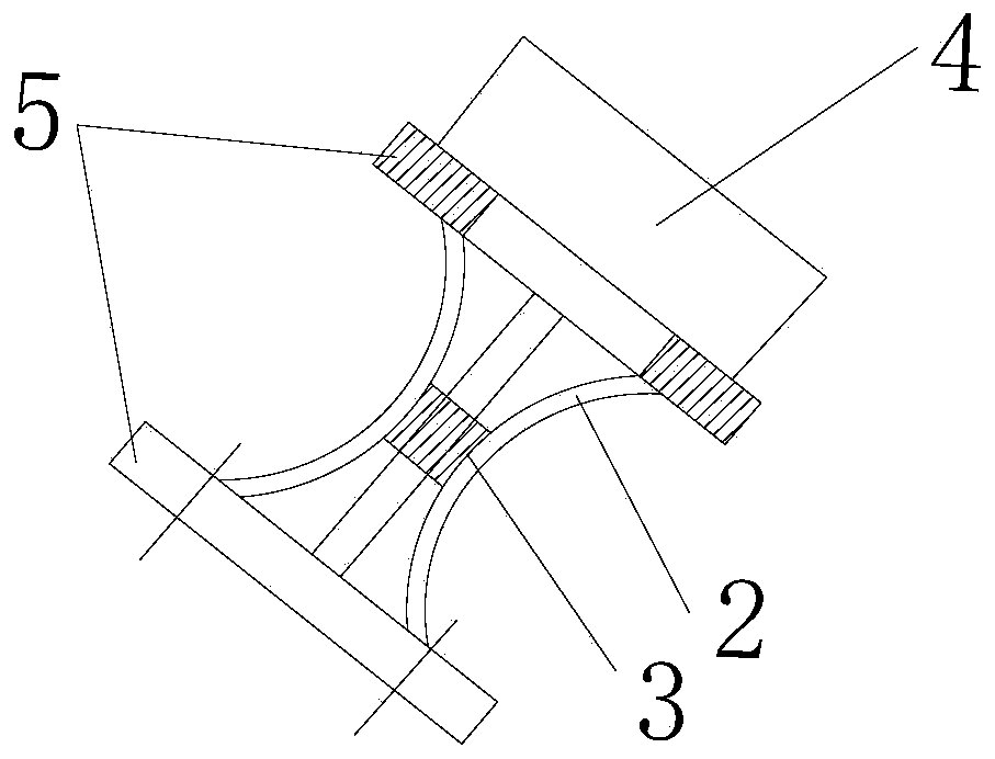 Steel structure stiffening device with damping effect