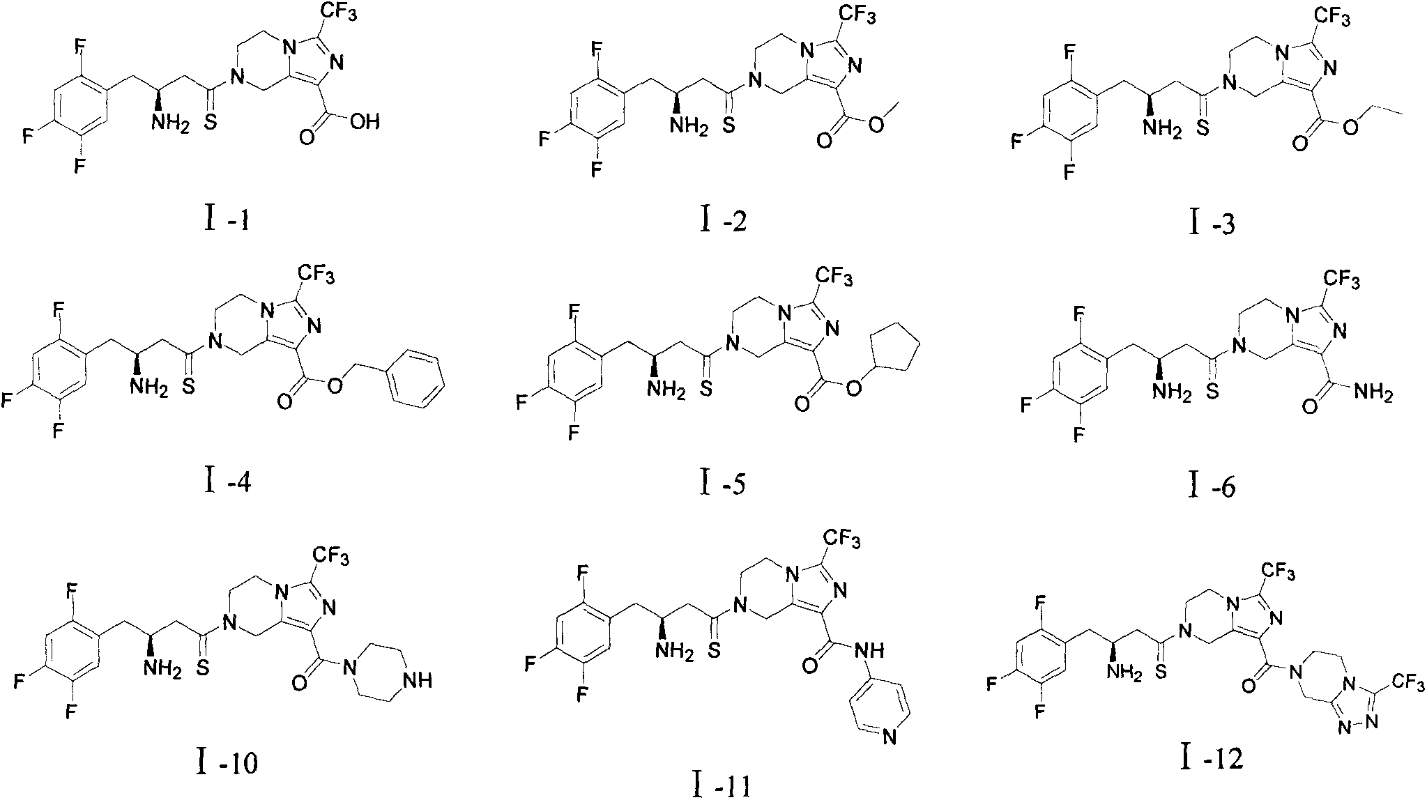 Piperazidines derivate