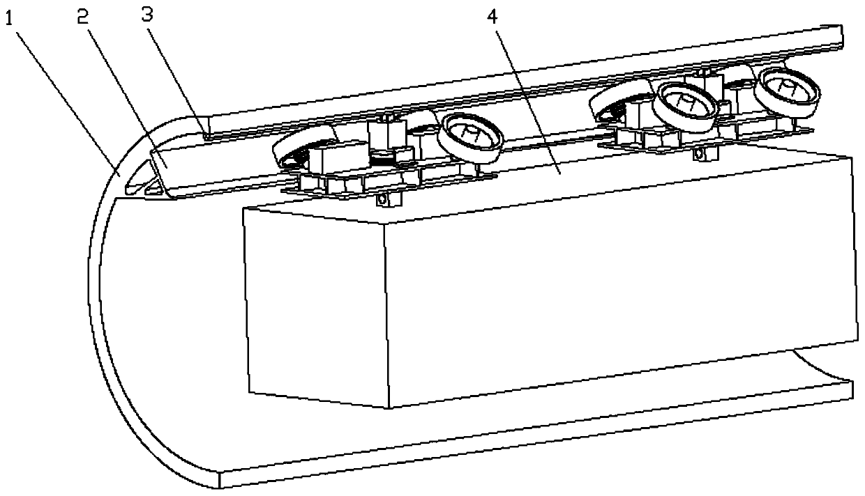 an underground pipeline system