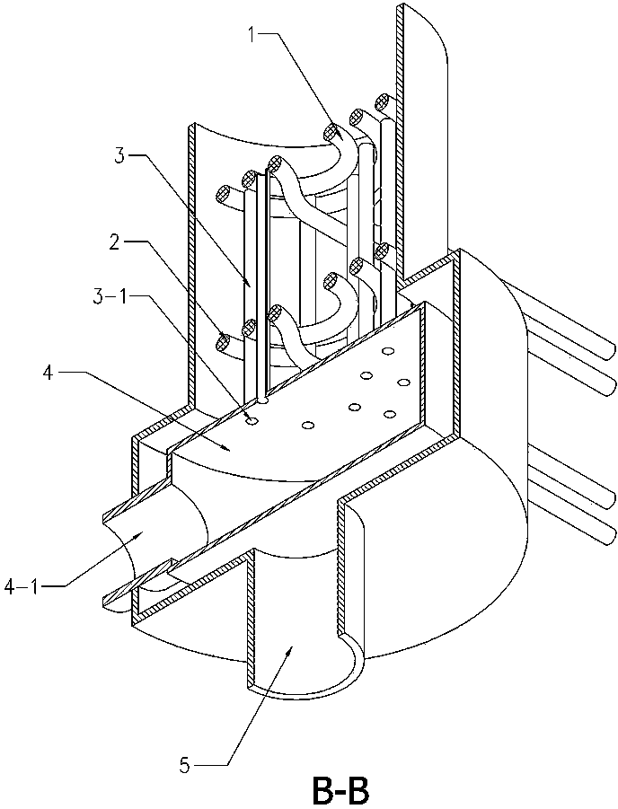 Ignition device of fire-spraying opening of gasifier and treatment process thereof