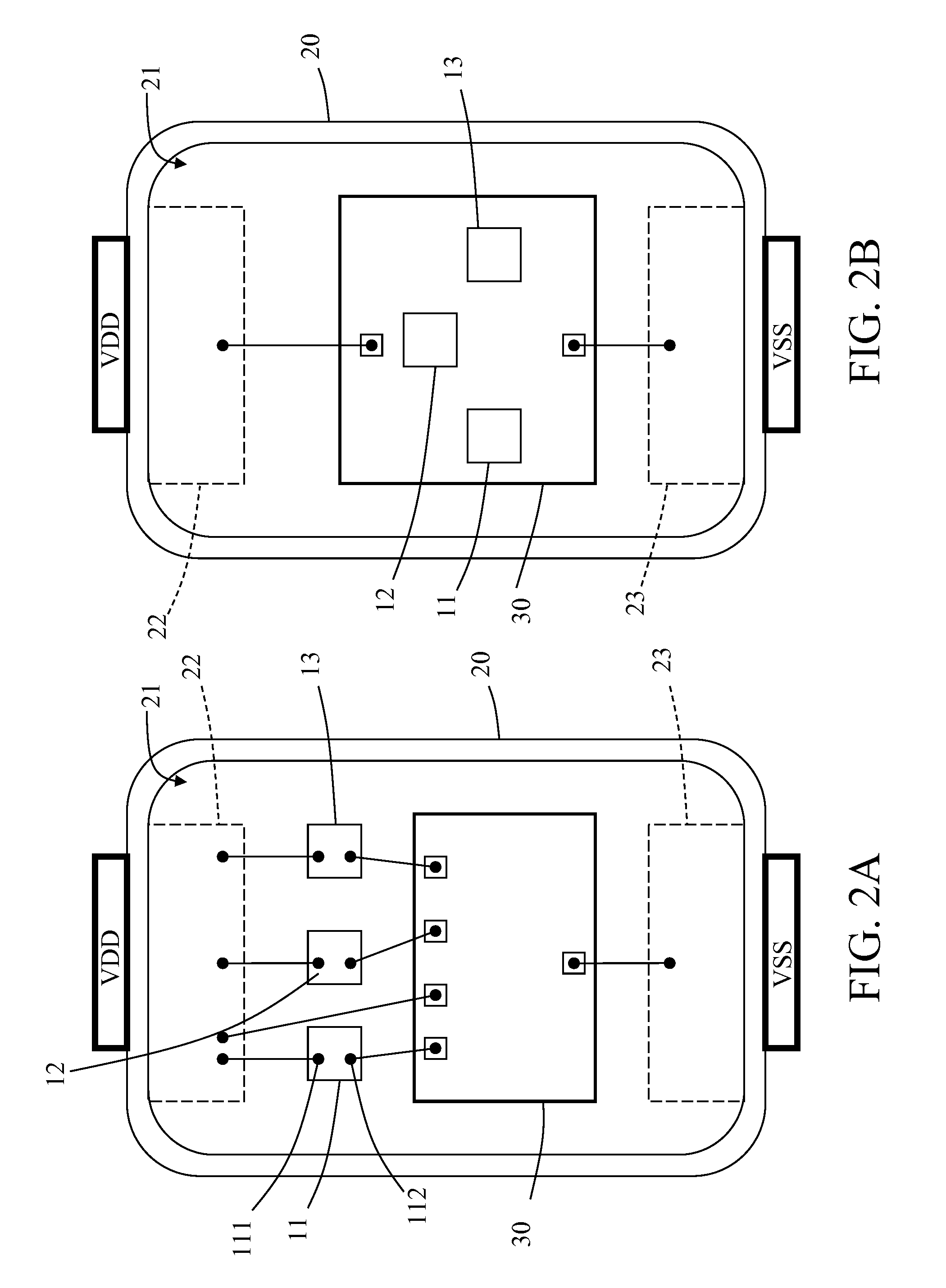 LED package structure with an integrated pin to transmit operation power and control signals