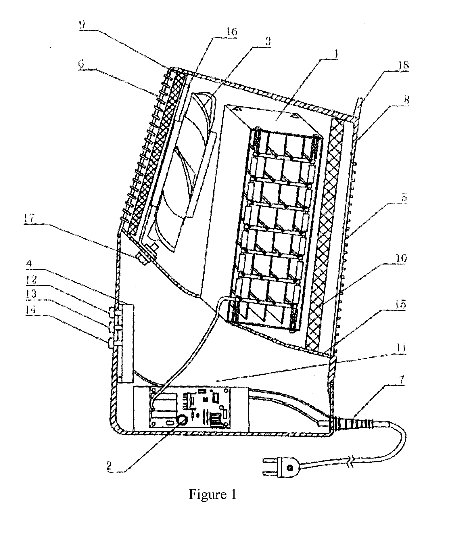 Plasma sterilizing-purifying device and method for air sterilizing and purifying