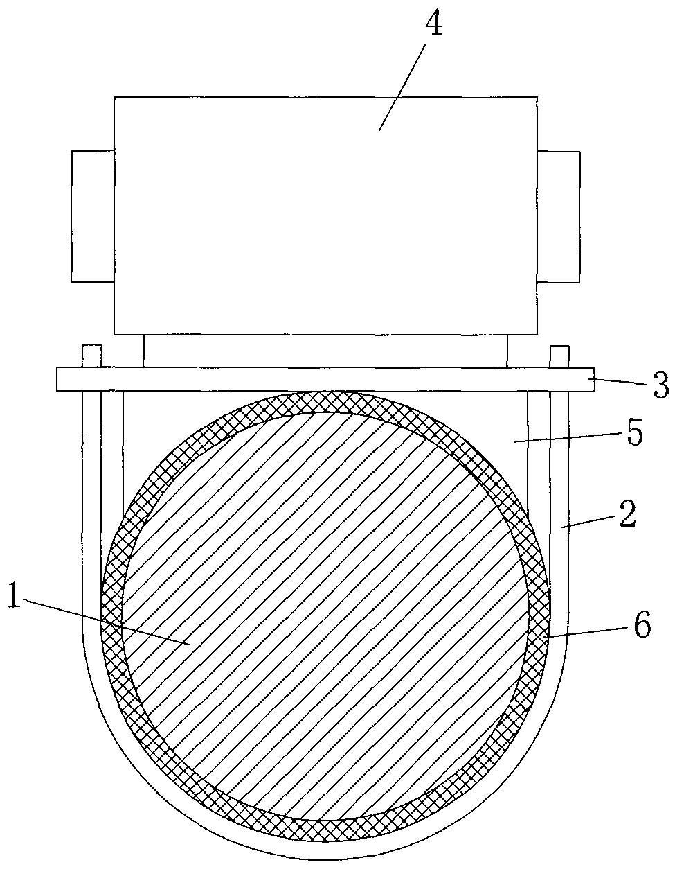 Vibrating device applicable to fruit picking