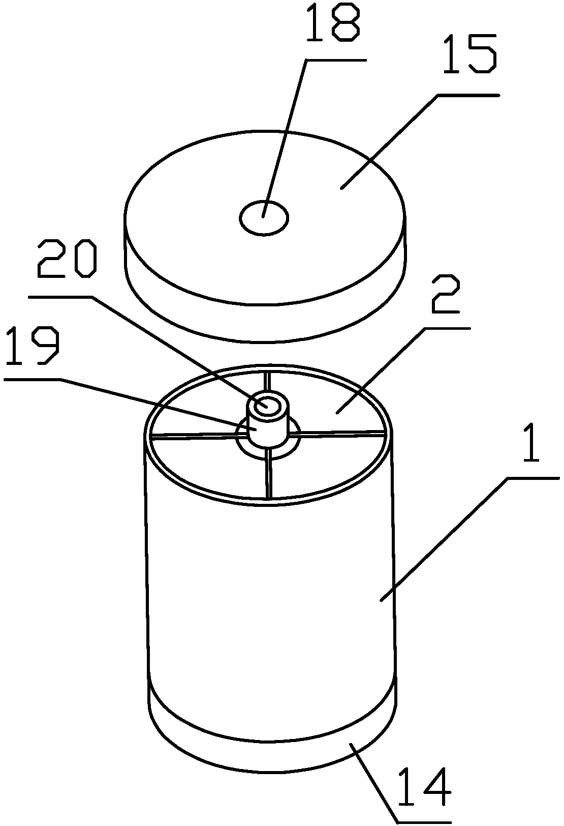 Medicinal intermediate storage equipment facilitating heat dissipating