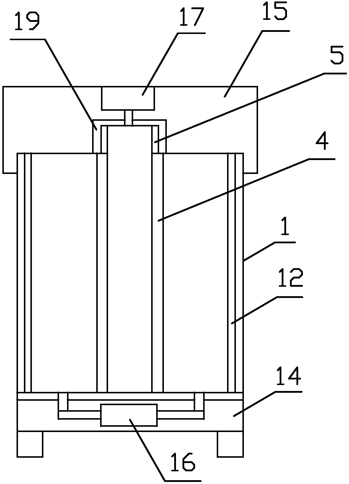 Medicinal intermediate storage equipment facilitating heat dissipating