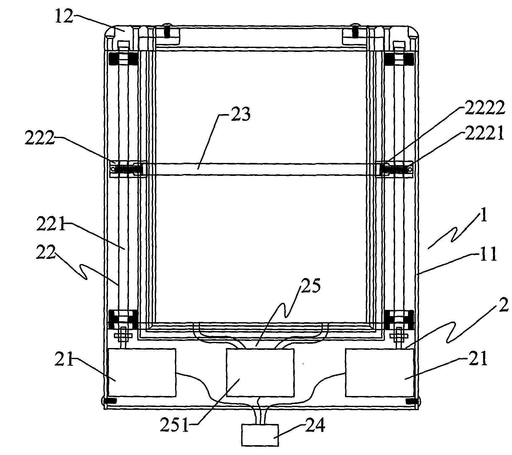 Solar panel frame and mounting system device thereof