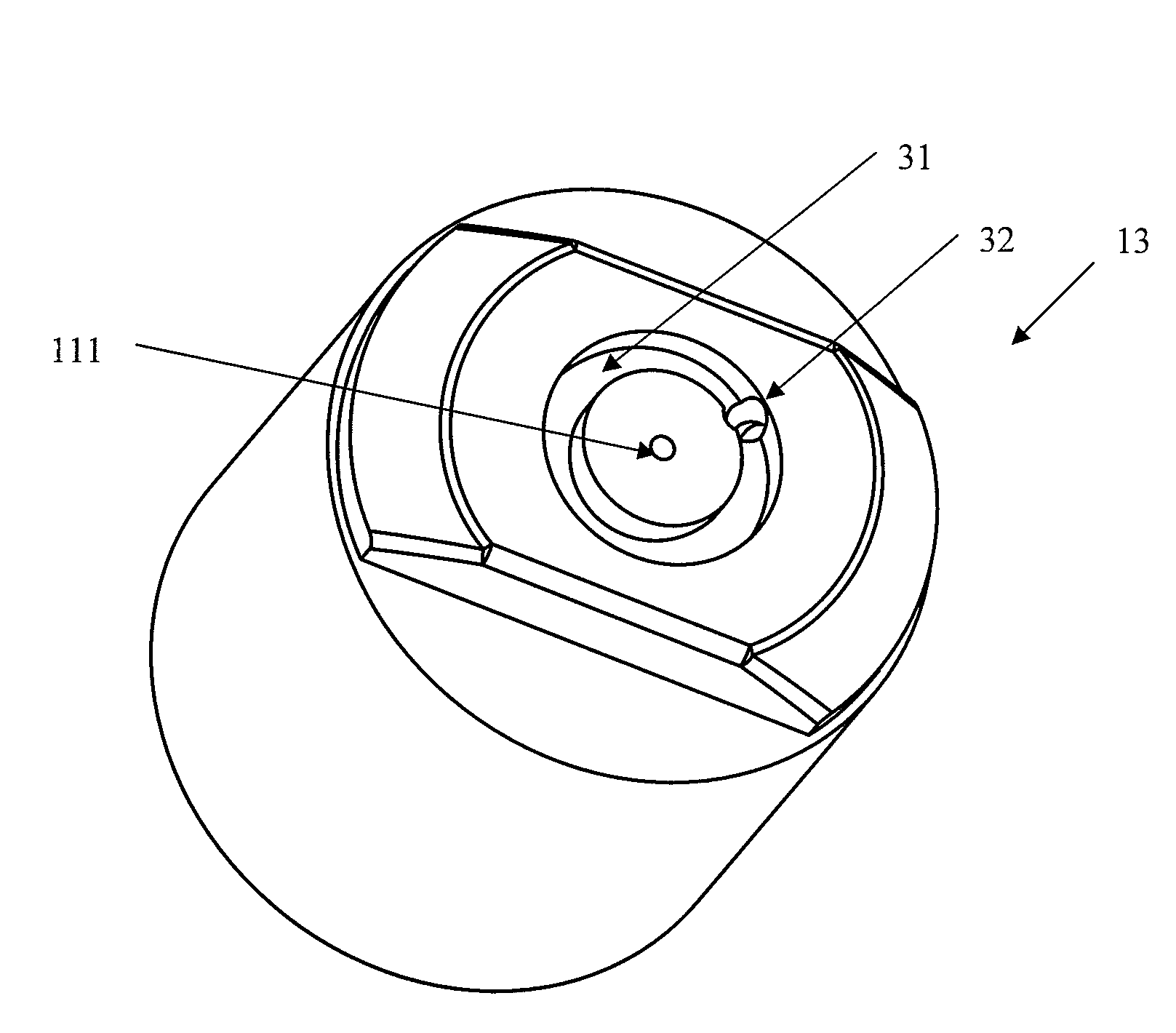 Method and apparatus for coupling a channeled sample probe to tissue