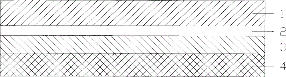 Layered composite antibacterial anti-mite fabric