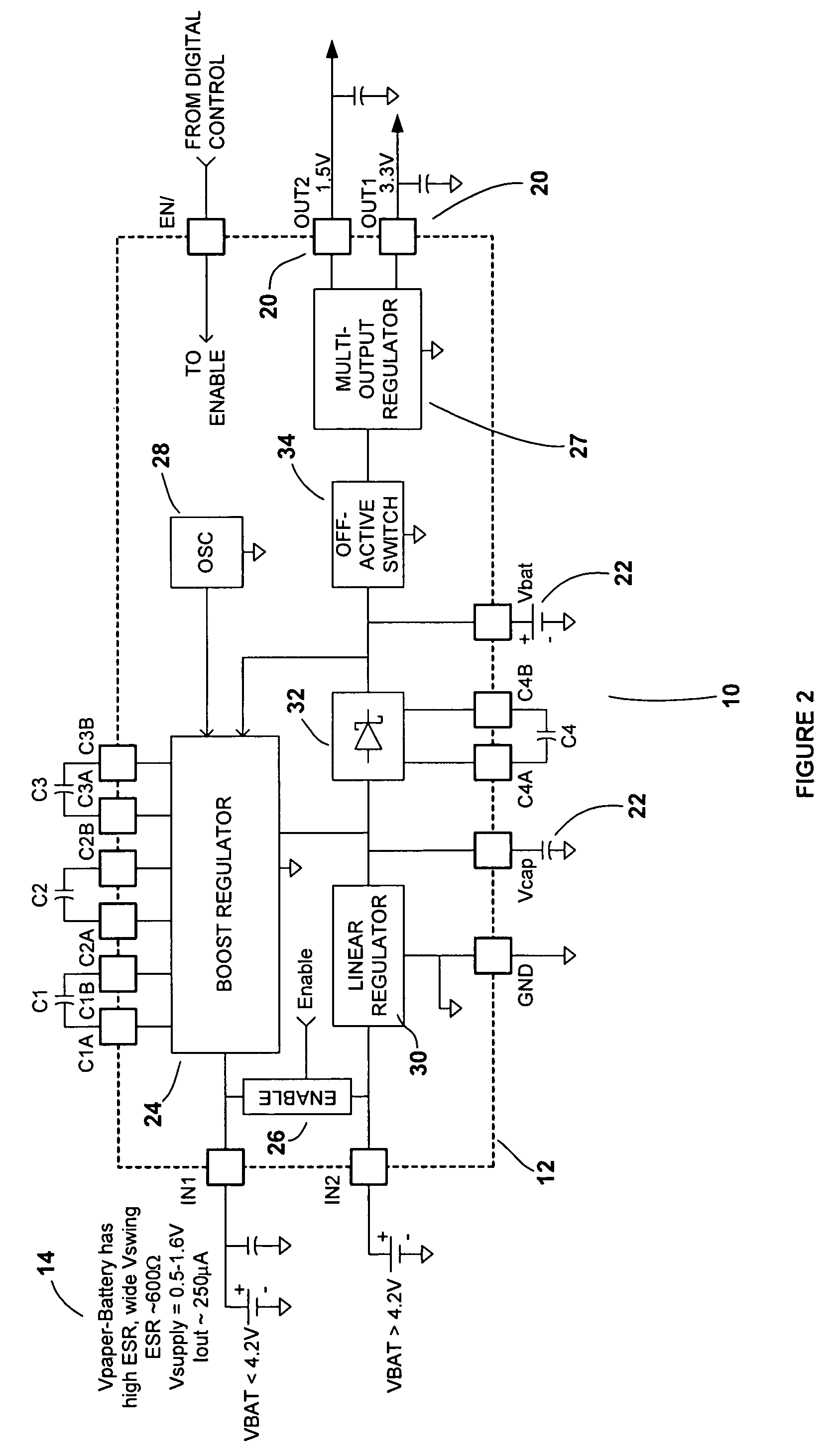Multile input channel power control circuit