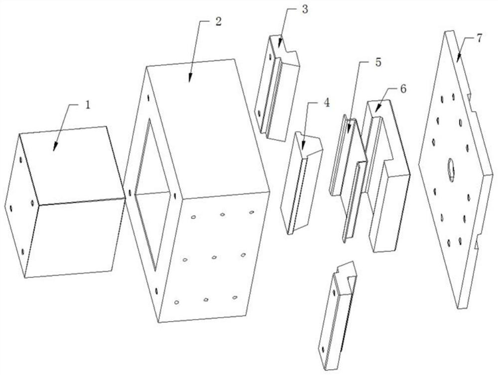 Method for making continuous carbon fiber cf/paek thermoplastic composite support buckle