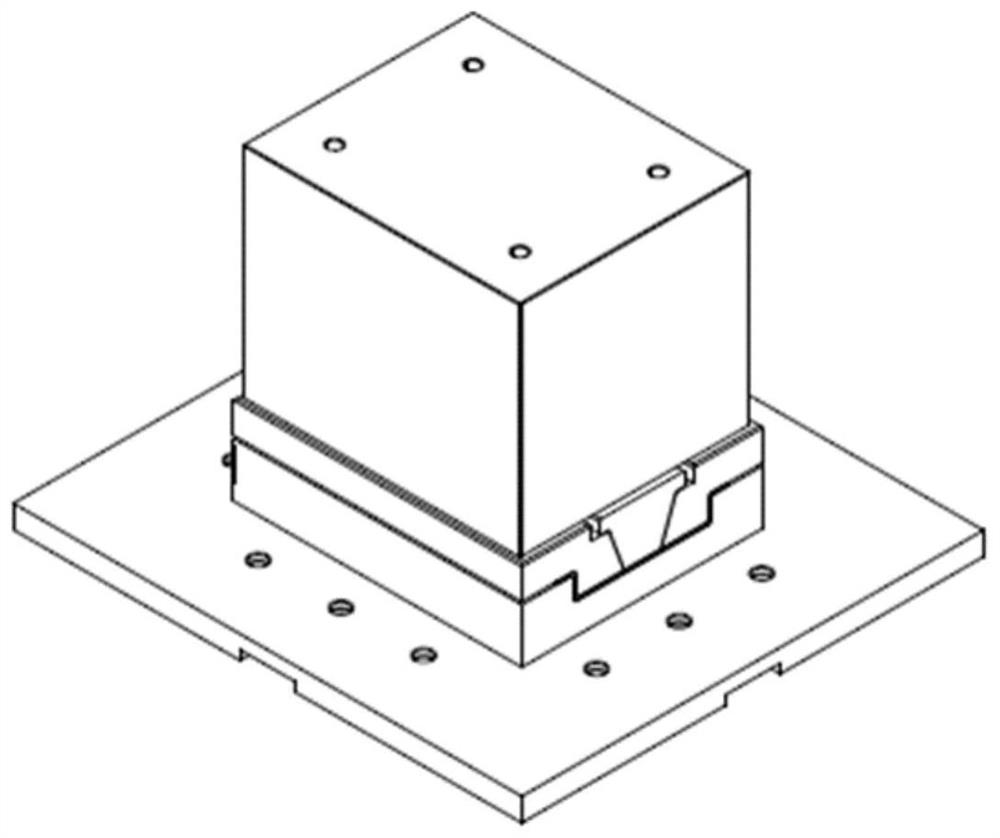 Method for making continuous carbon fiber cf/paek thermoplastic composite support buckle