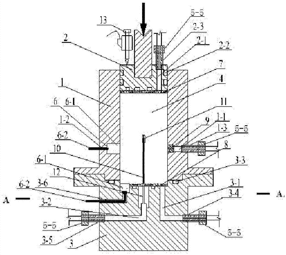 Atmospheric pressure consolidation instrument for different soil sample sizes