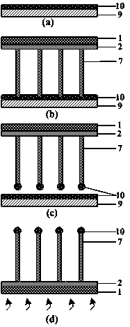 Manufacturing method of flexible heat sink based on graphene large specific surface area