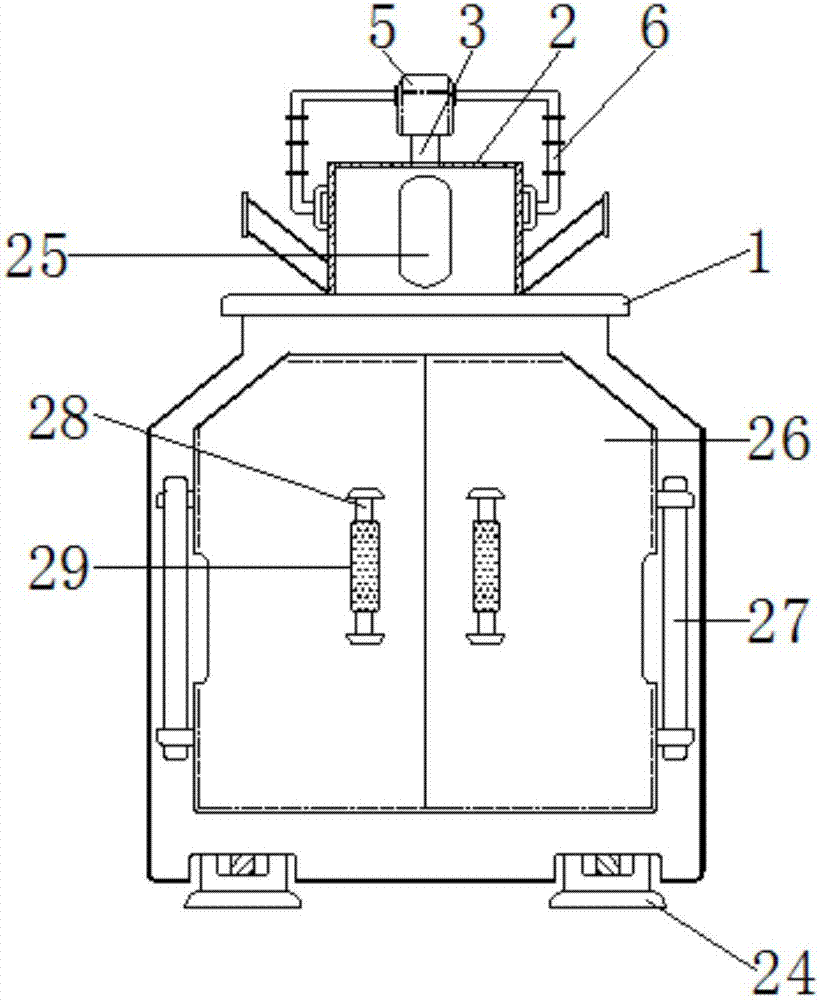 Compacting and drying integrated device for straw