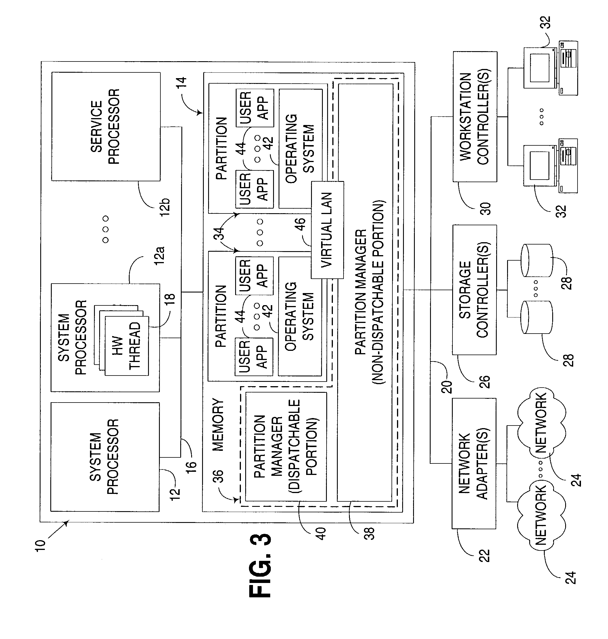 Concurrent access of shared resources utilizing tracking of request reception and completion order