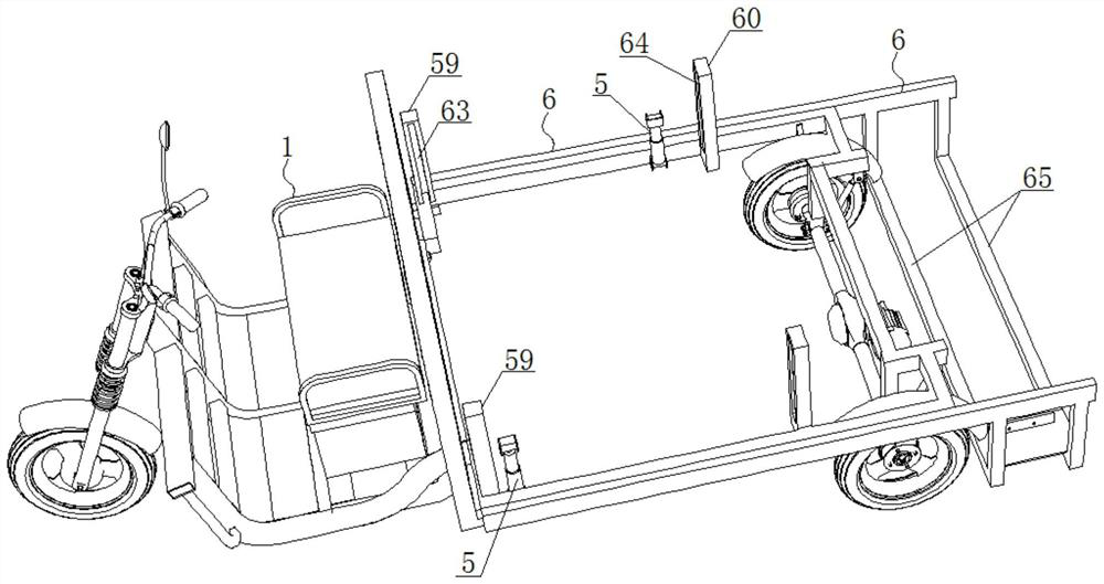 Vehicle-mounted grassland cow dung picking and crushing integrated device