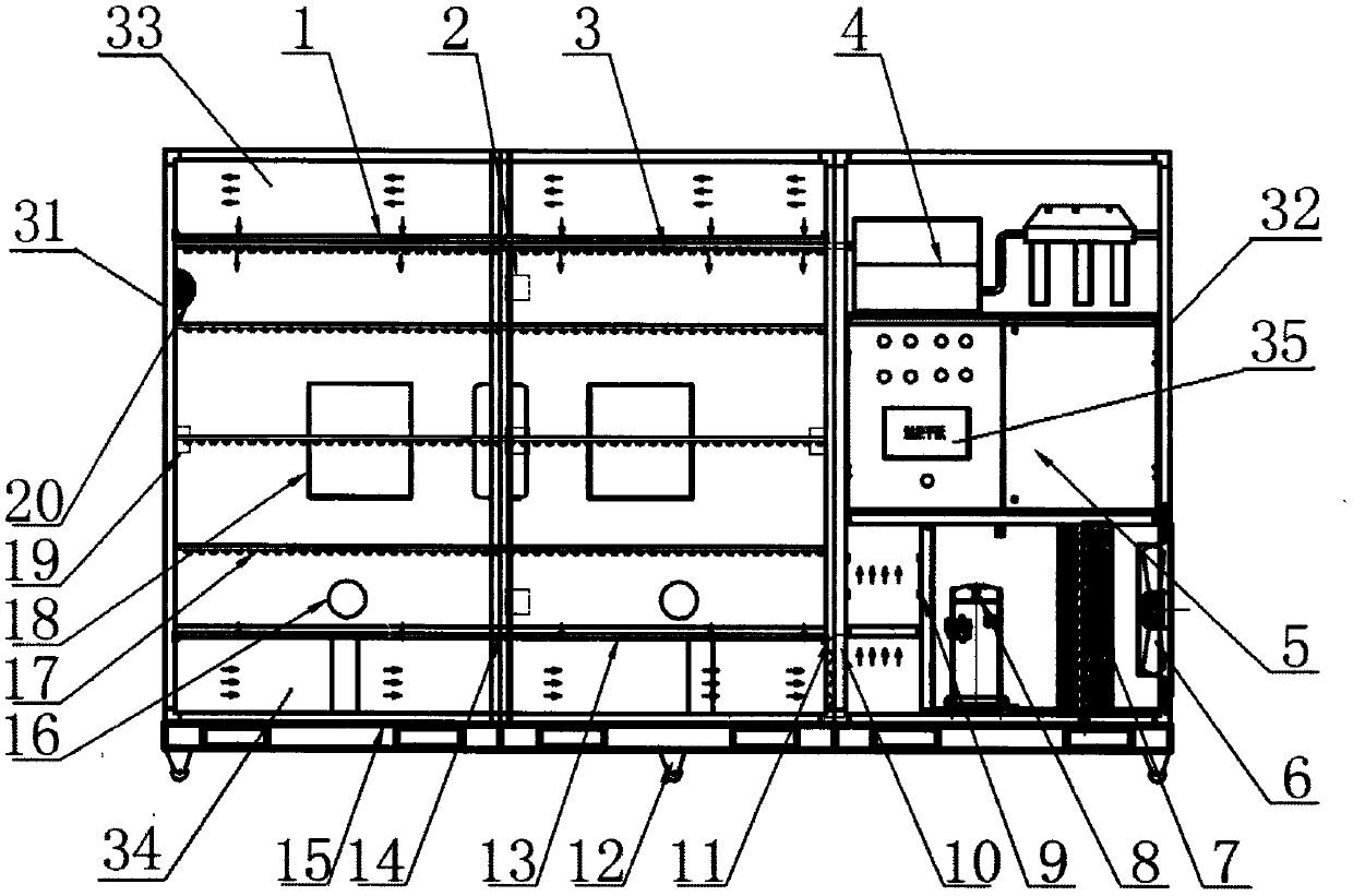 A mobile intelligent integral device for edible mushroom cultivation