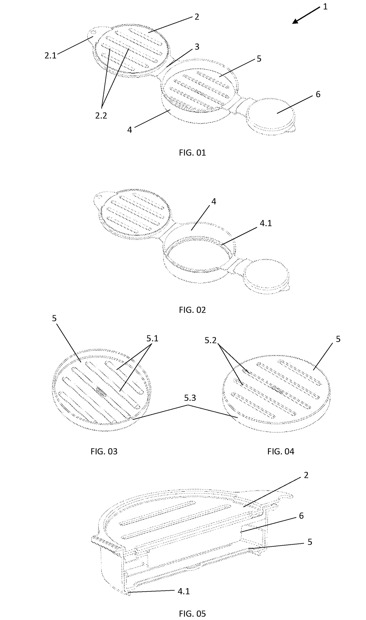 Hamburger mold