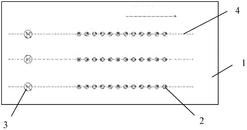 Nondestructive testing method for compaction quality of rock-soil filled foundation