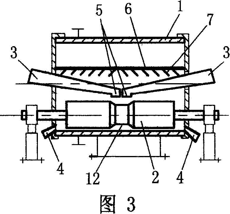 Milling mechanism of horizontal grinder