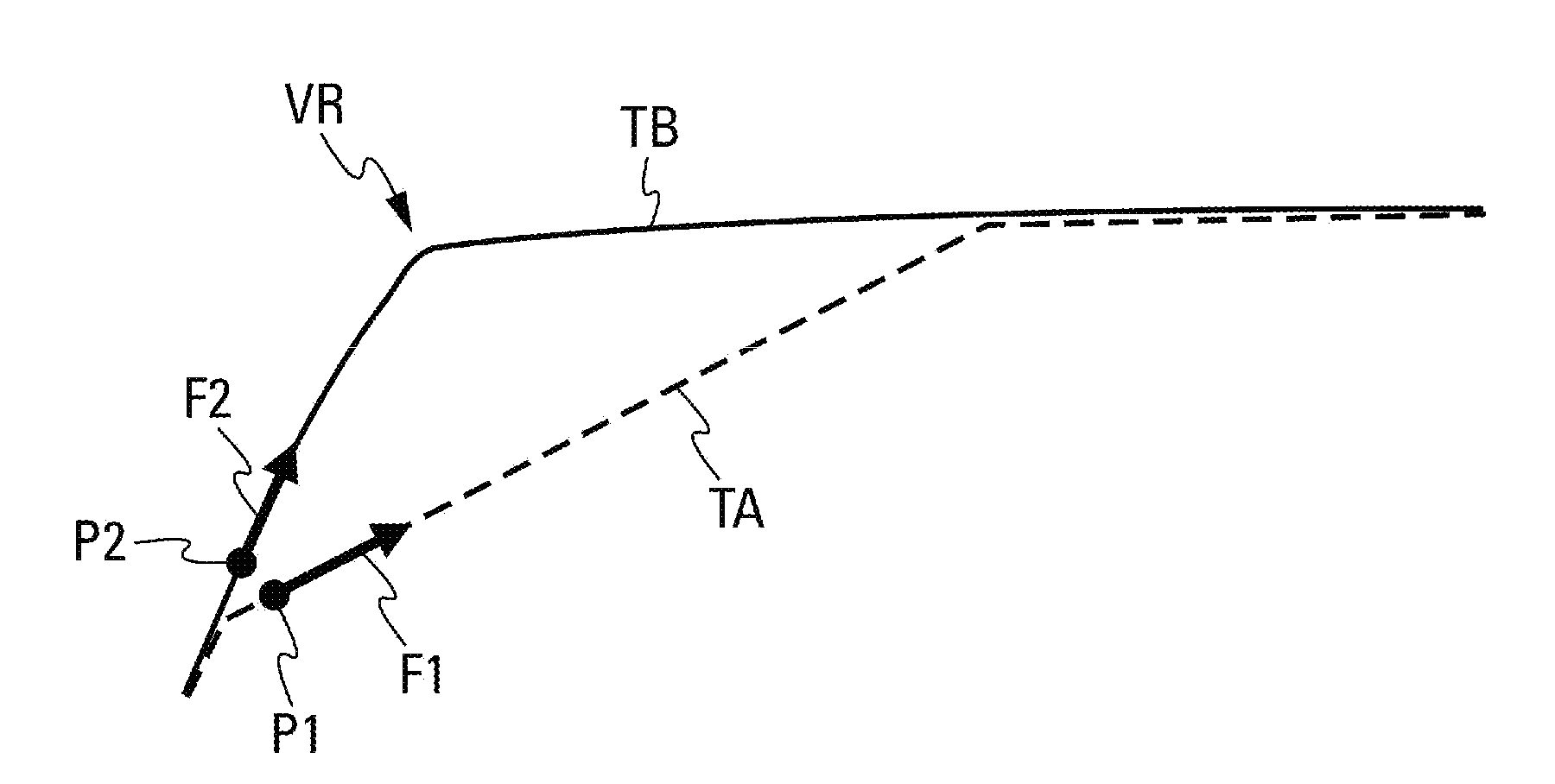 Method and device for automatically managing the separation between two aircraft following one another