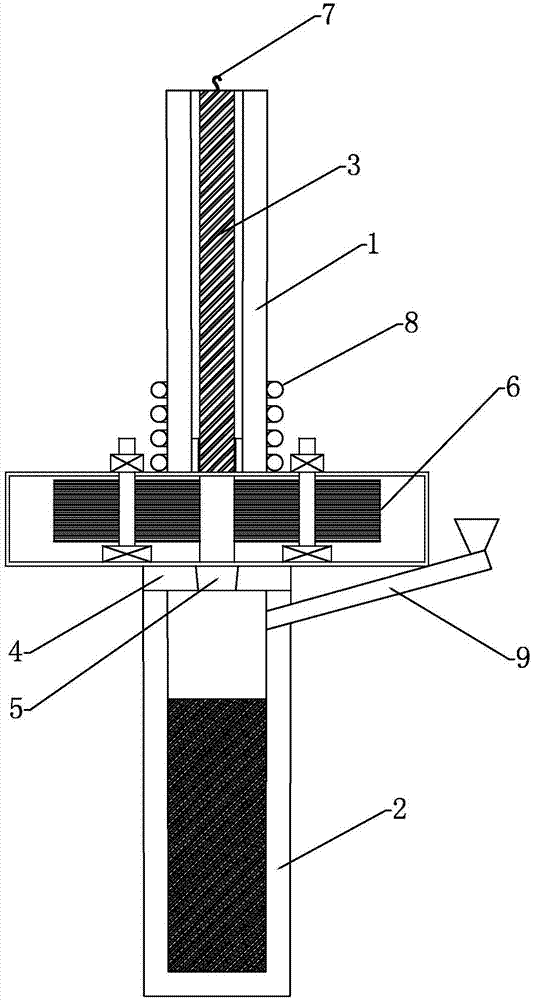 Method and device for preparing metal composite pipe through interface fusion method