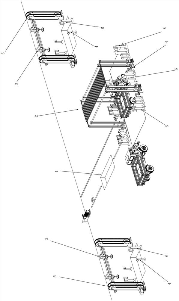 Dynamic water environment natural acceleration test device and control system