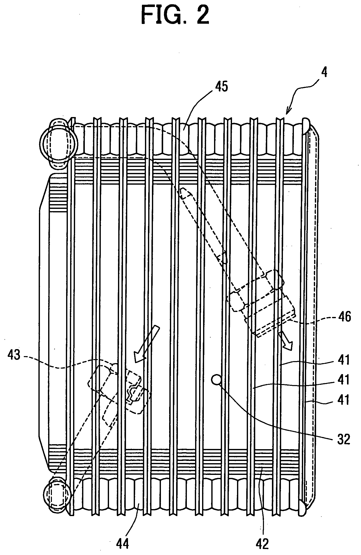 Freezing prevention system for refrigeration device and air conditioner using the same