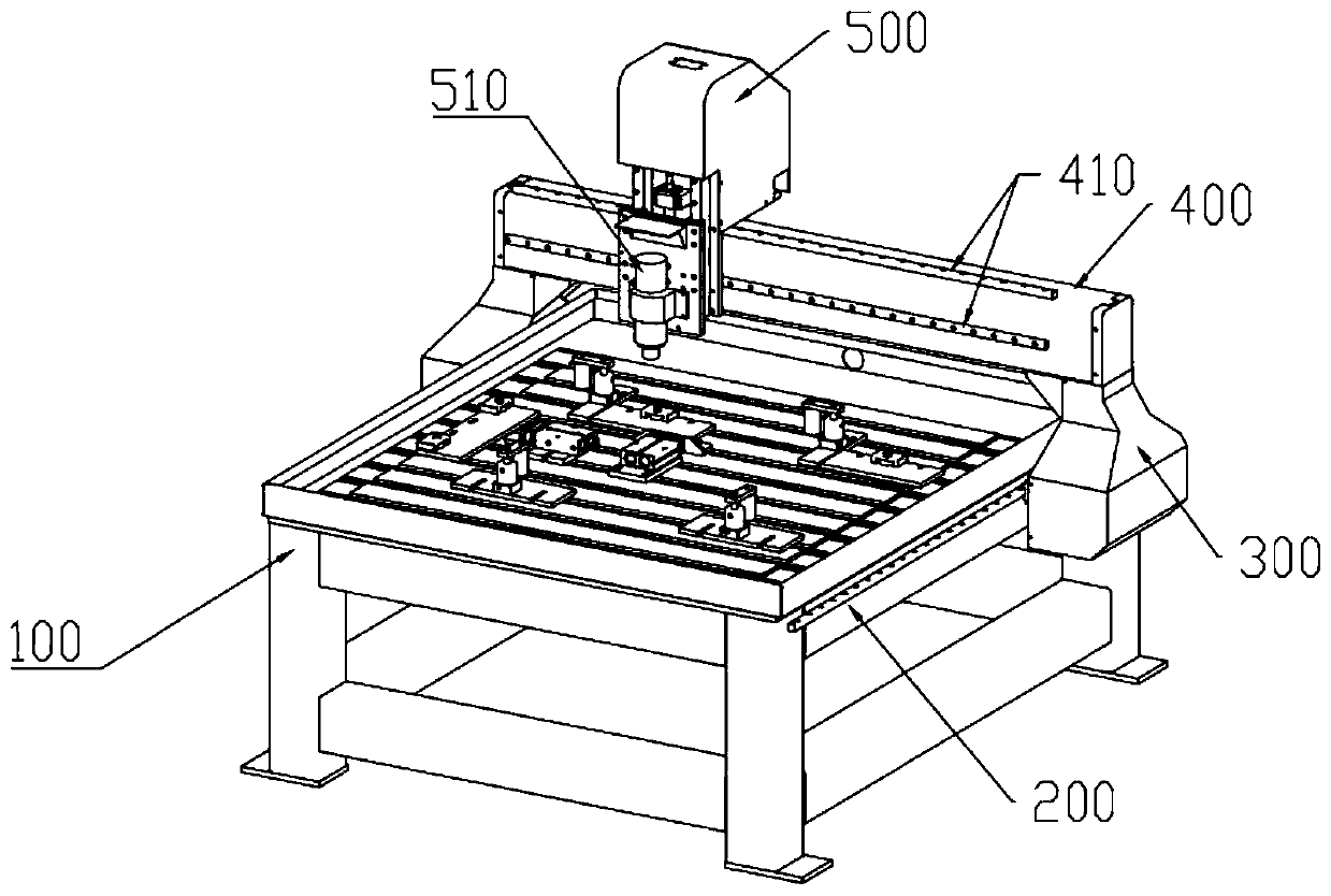 Frame outer corner chamfering device