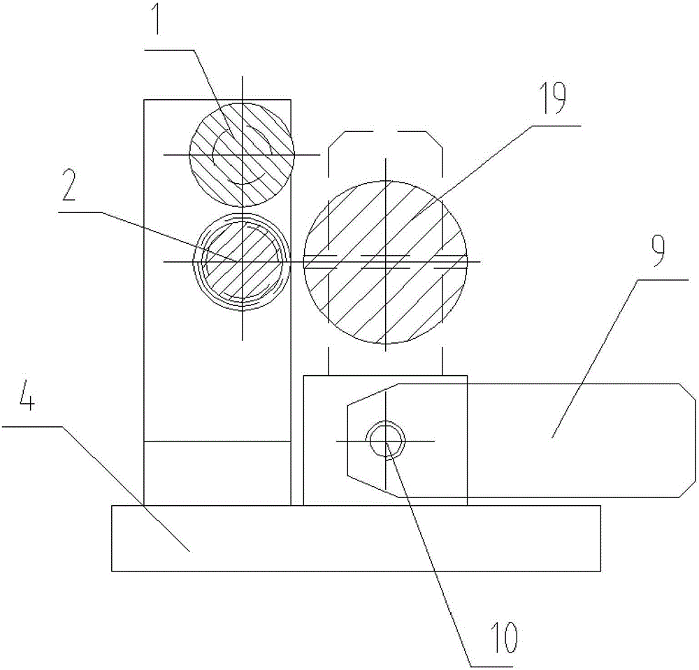 A static pressure system damping copper tube manufacturing device