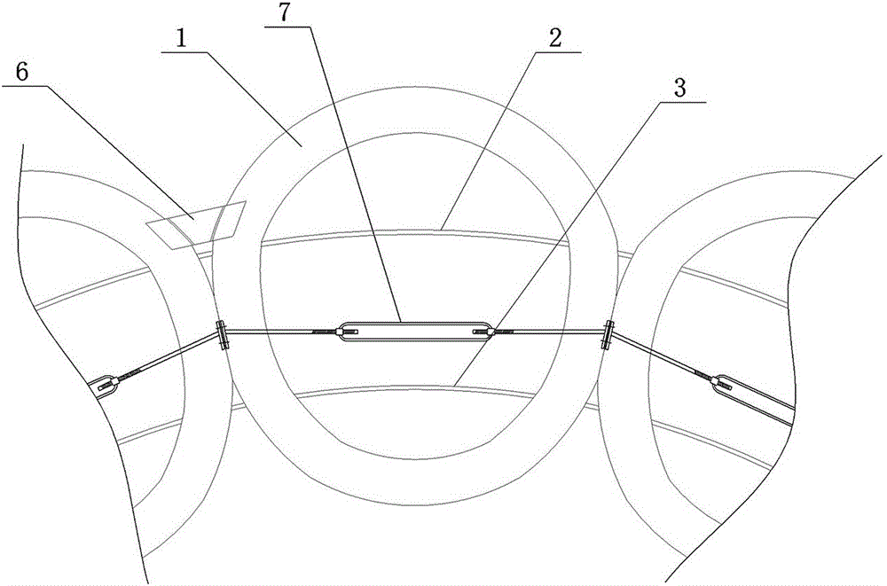 Waste tire prestressed ring assembly