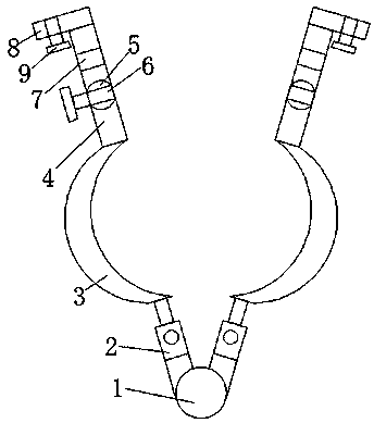 A low-noise automobile exhaust pipe device