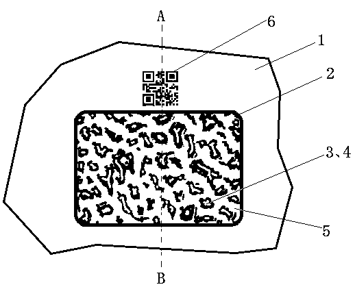 Textured anti-counterfeiting markers that highlight the characteristics of ink foaming or ink wrinkles