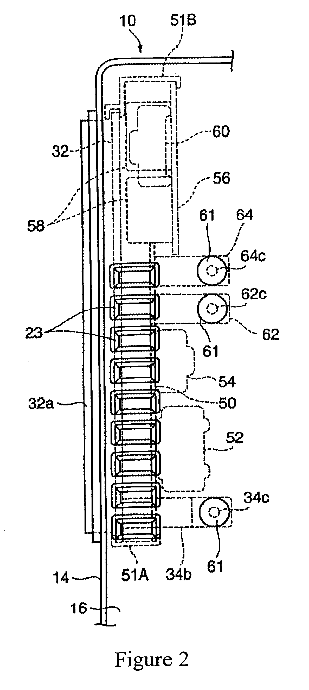 Electric power distribution unit for electric connection box and electric connection box