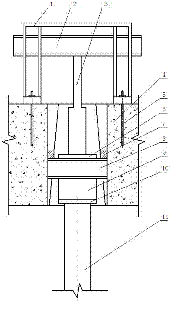 Improved anchor rod static pressure pile sealing device and construction method