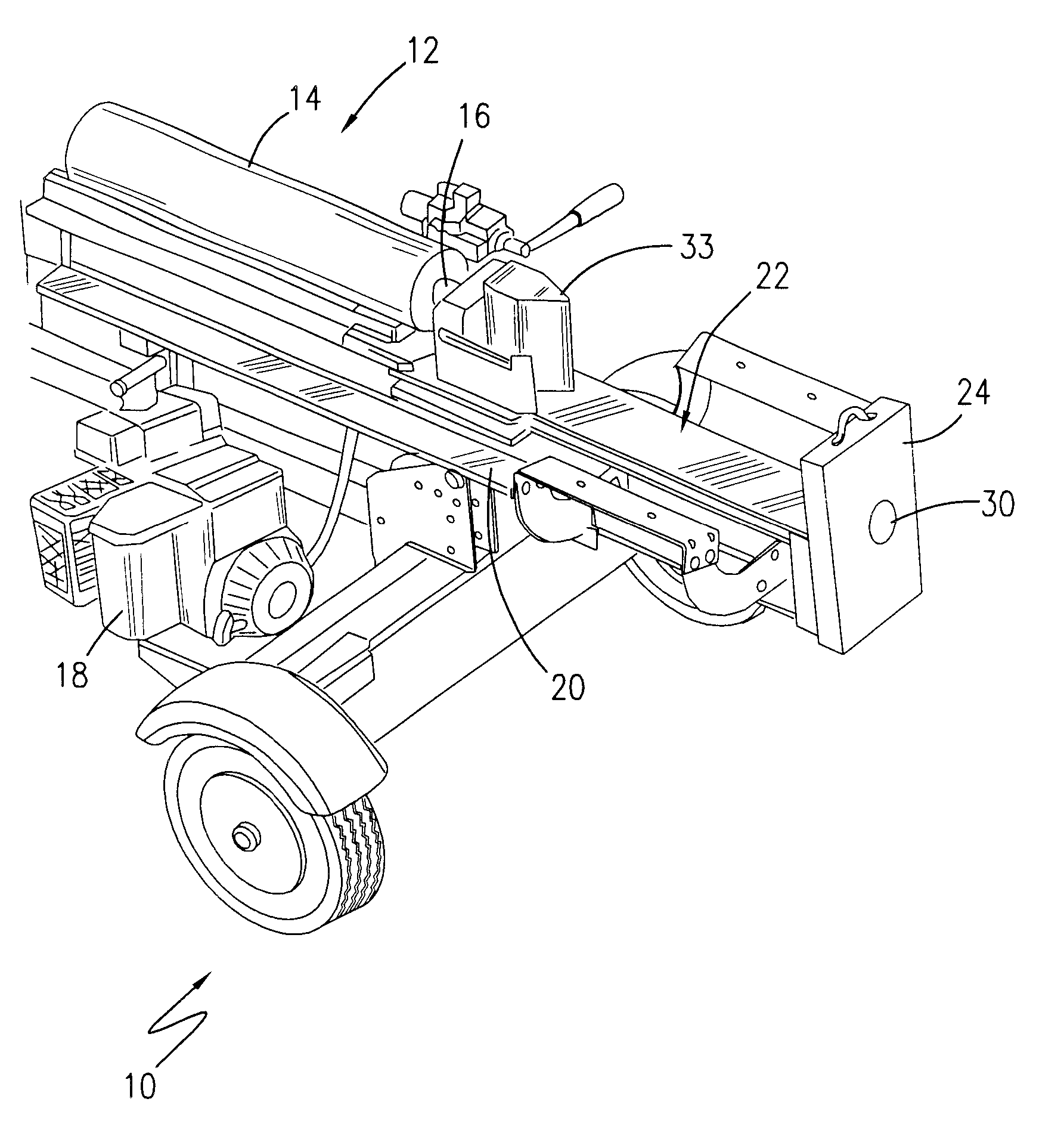 Multi-purpose hydraulic press, metal bending, and log splitting apparatus