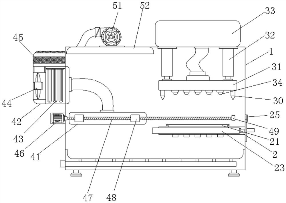 Steam cleaning machine for false tooth processing