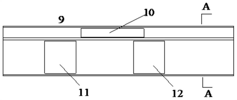 System and method for on-site mixed loading of emulsion explosives in tunnel blasting peripheral holes