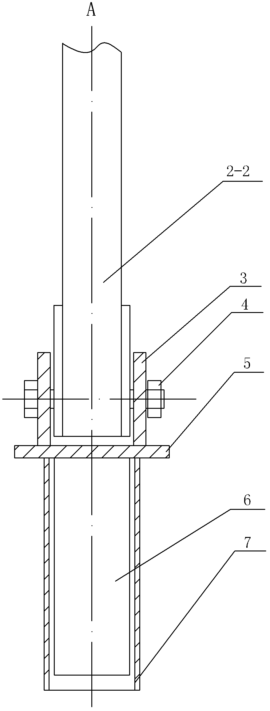 Elastic energy storage safety device for tank container