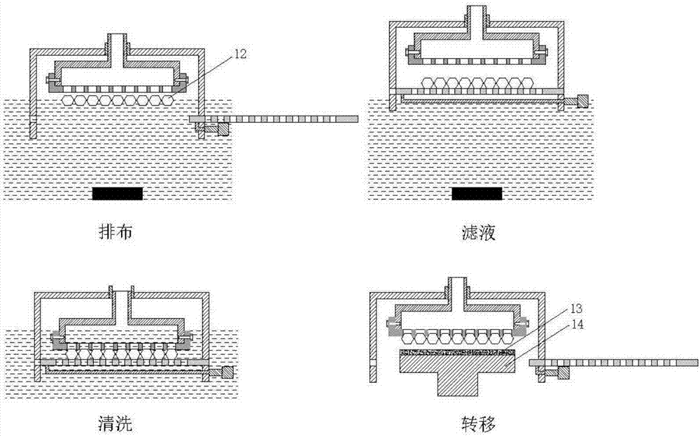 Preparation device and method for diamond-containing coating