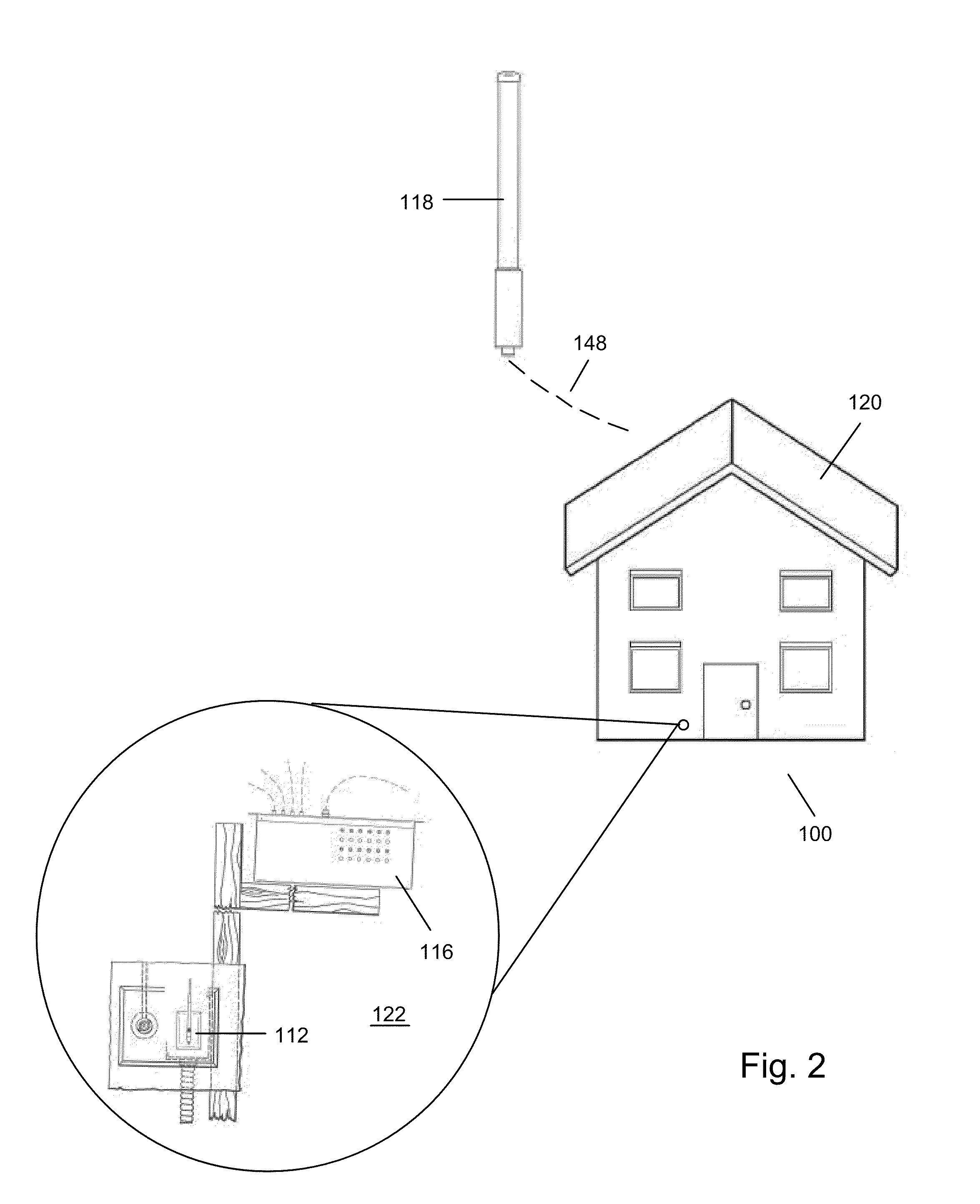 Method and Apparatus for Providing Wireless Communications Within a Building