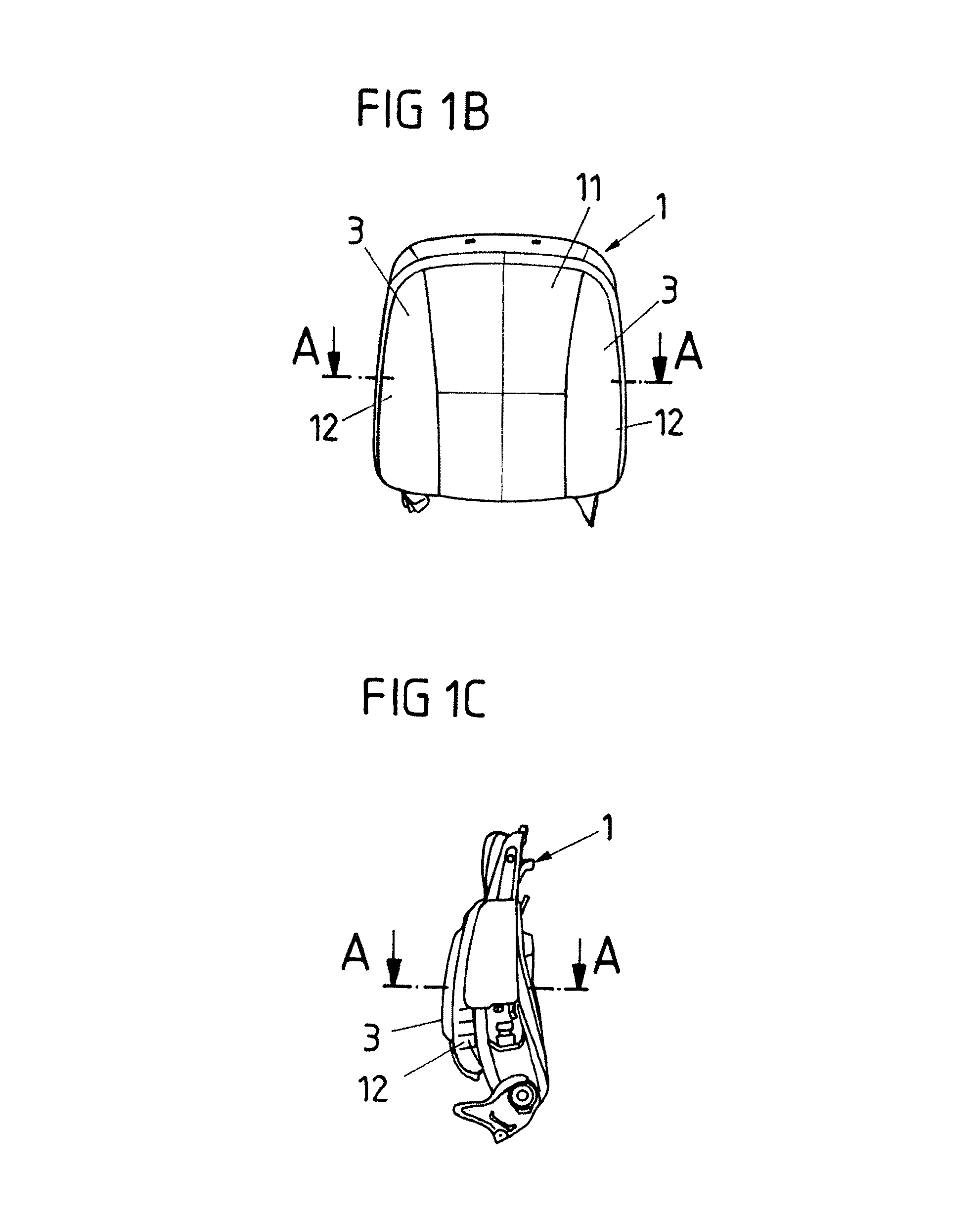 Motor vehicle seat arrangement and method for protecting a vehicle occupant