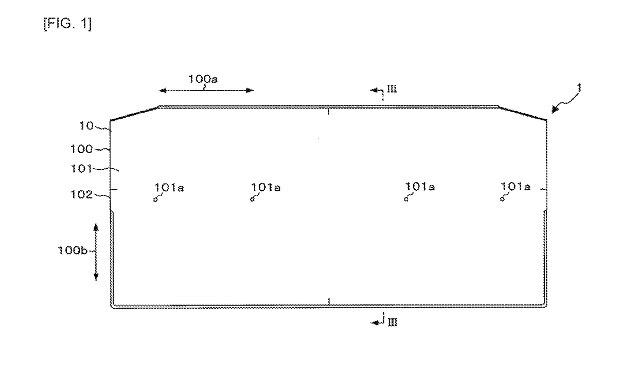 Strength test method for metal roofing material, strength test equipment, and virtual strength test program