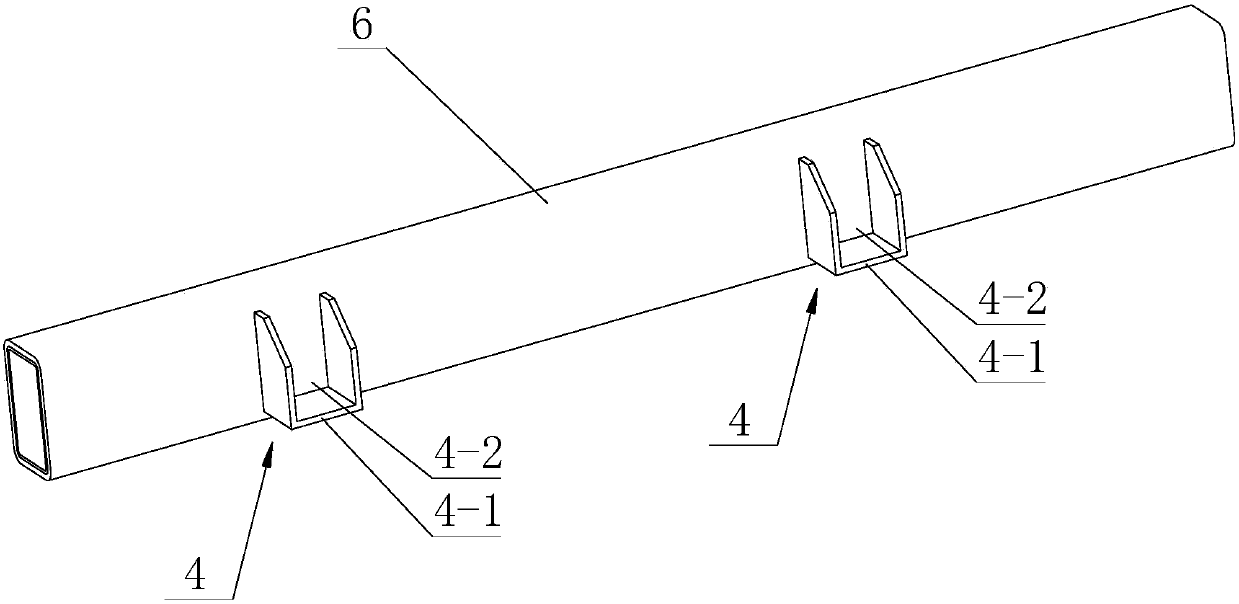 Preparation method of section steel ultra-light concrete member